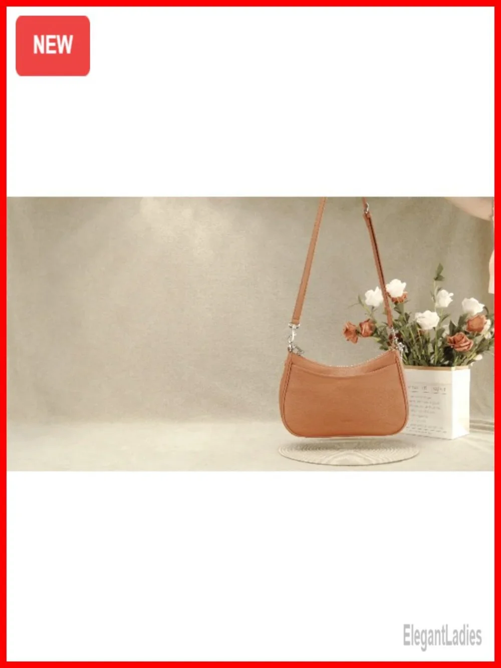 Genuine Leather Crossbody Bag Anti Theft Hobo Purse RFID